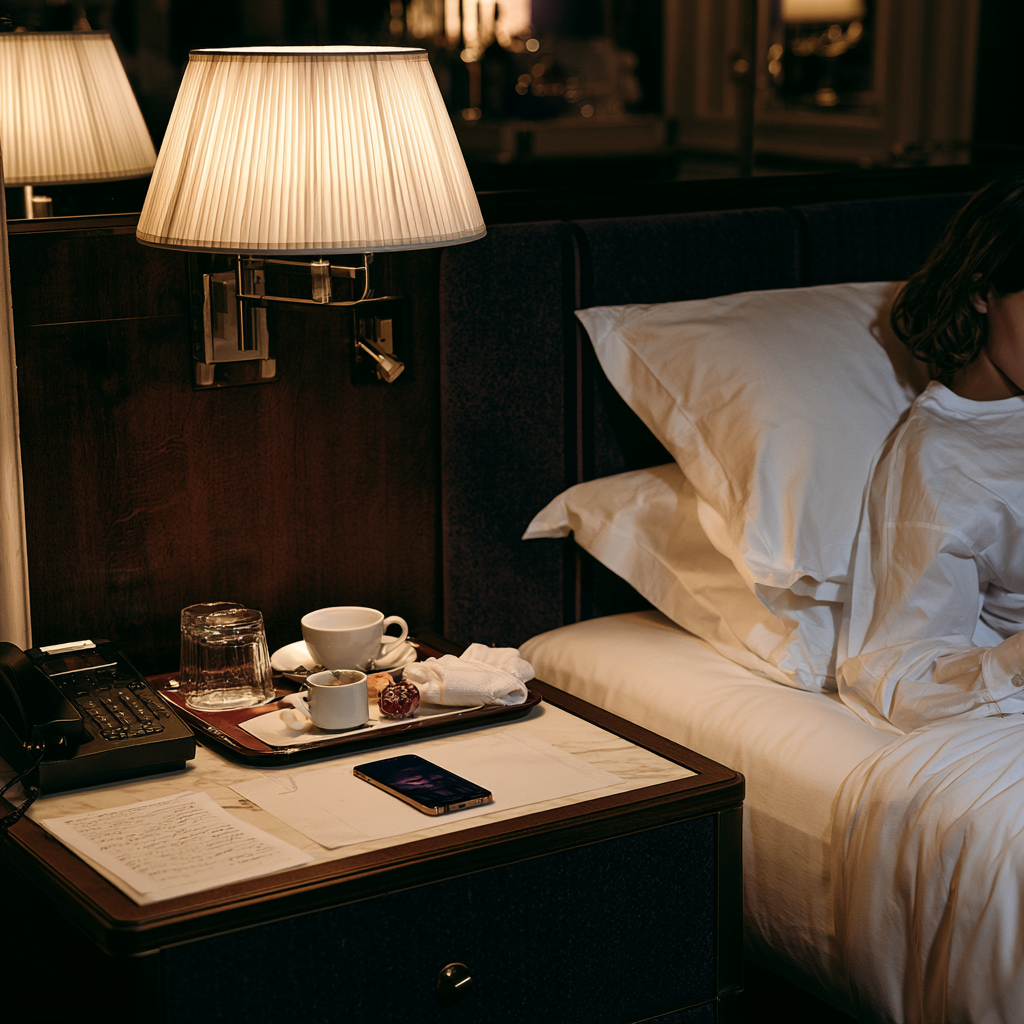 Roomservice im Hotelzimmer
