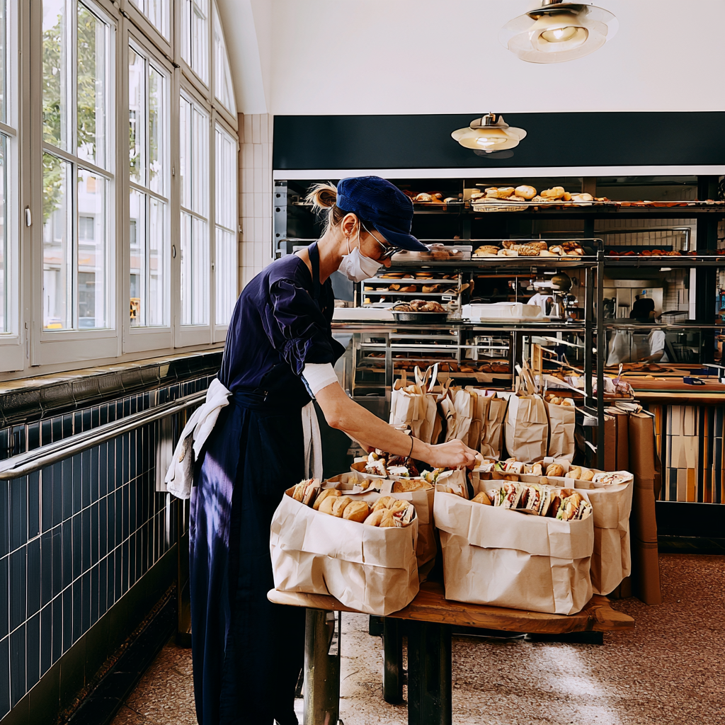 Preorders at a bakery