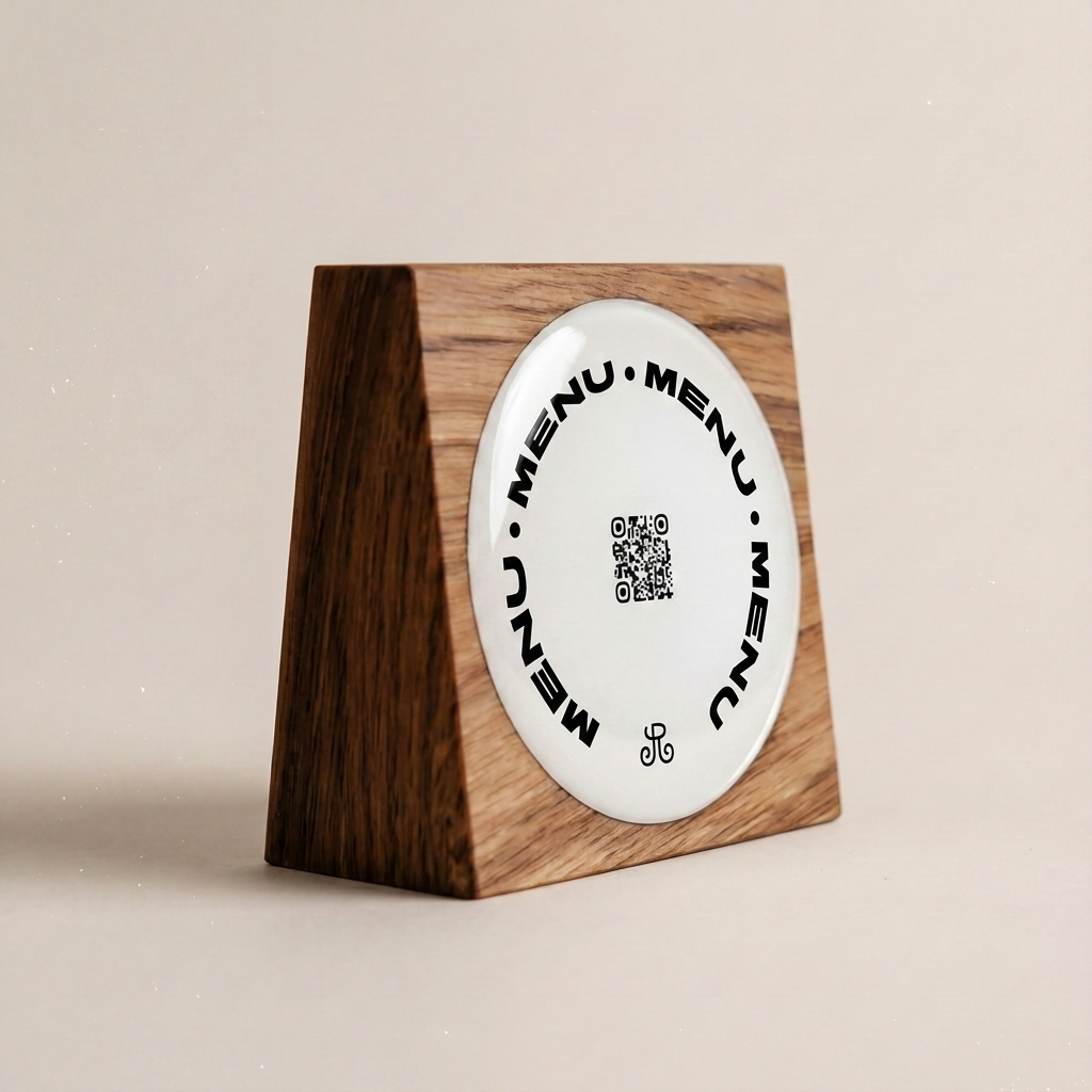 Holz-TIschaufsteller von PRODUCTMATE