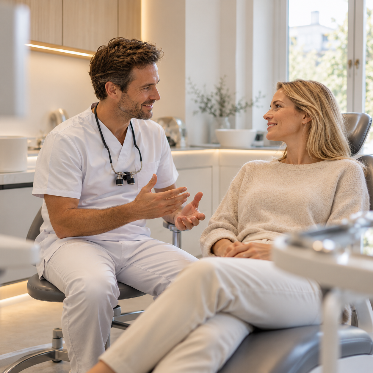 Weniger Fragen von Patienten