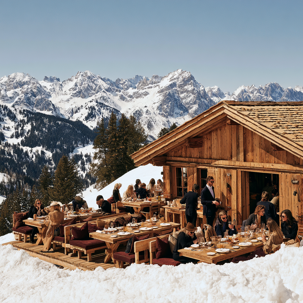 Skiresort Hütte