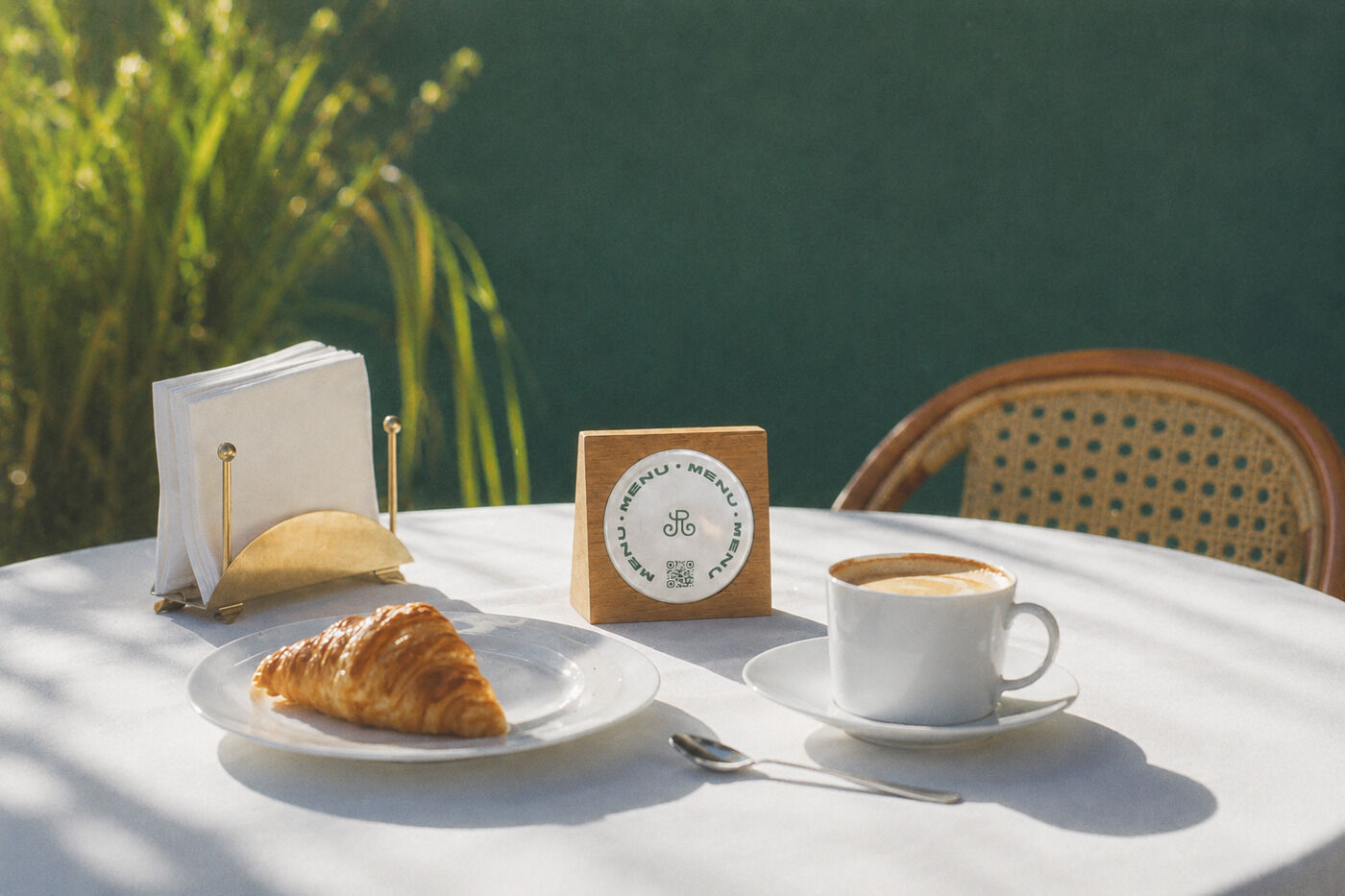 QR codes für Cafés