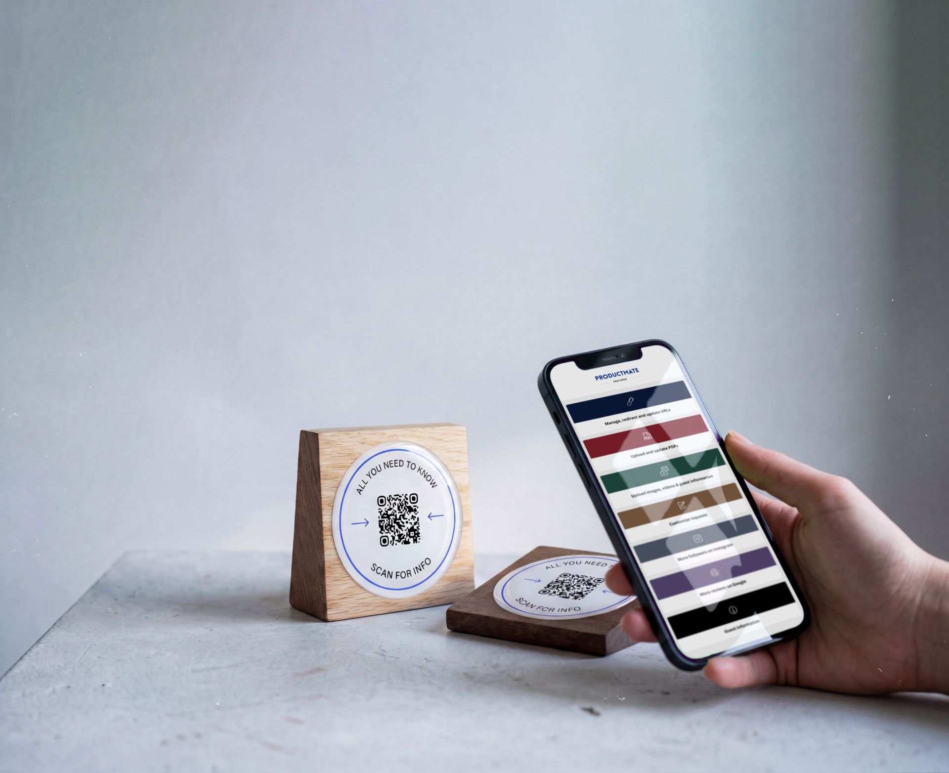 premium QR-codes for hotels and restaurants
