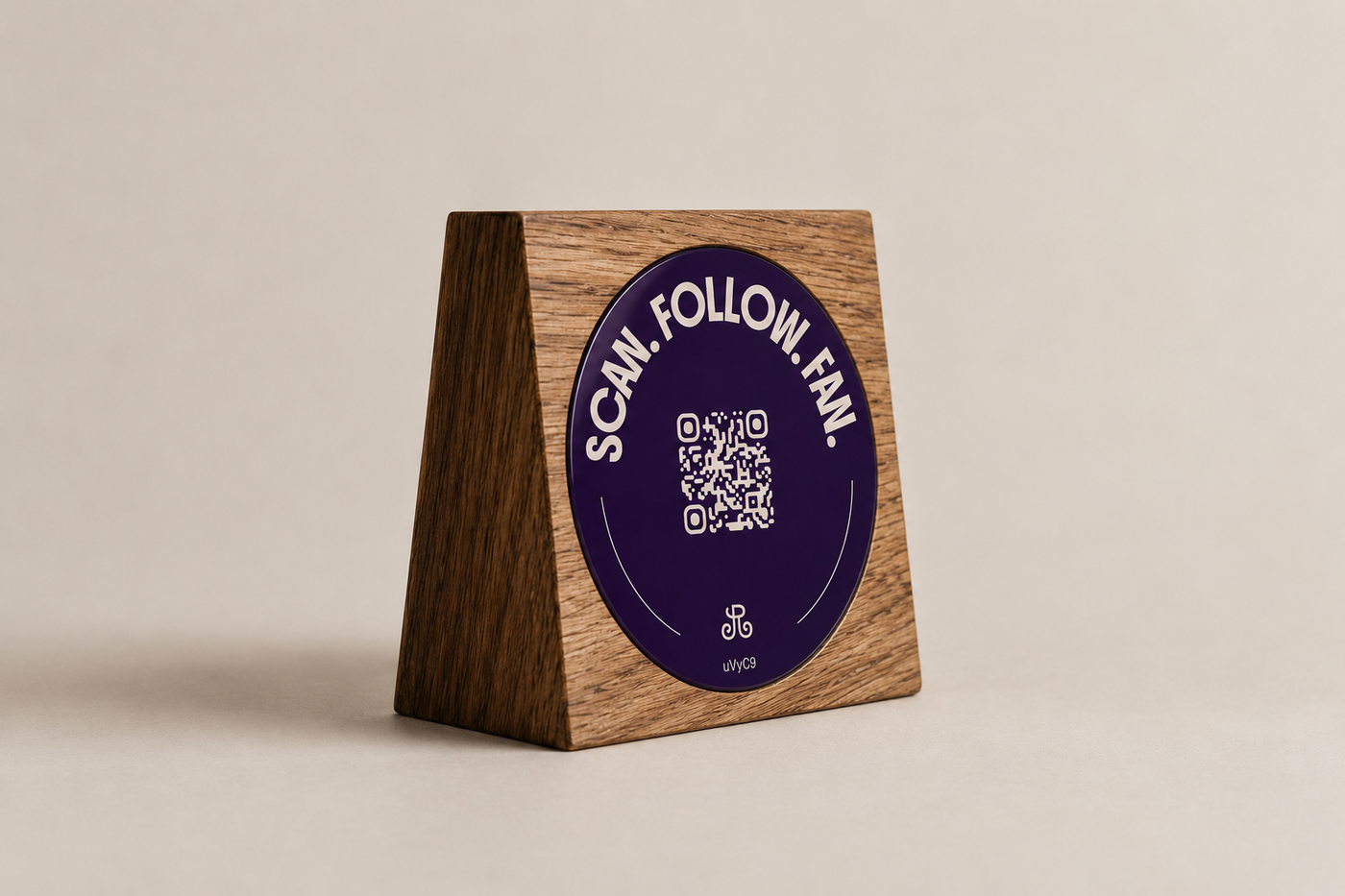 QR-Code Aufsteller für Instagram Follower