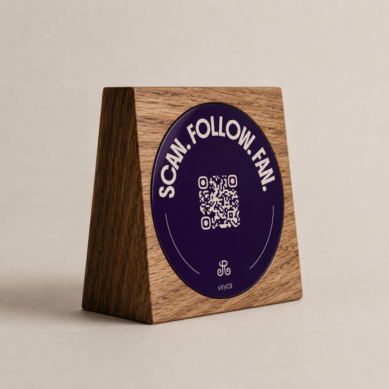 QR-Code Aufsteller für Instagram Follower